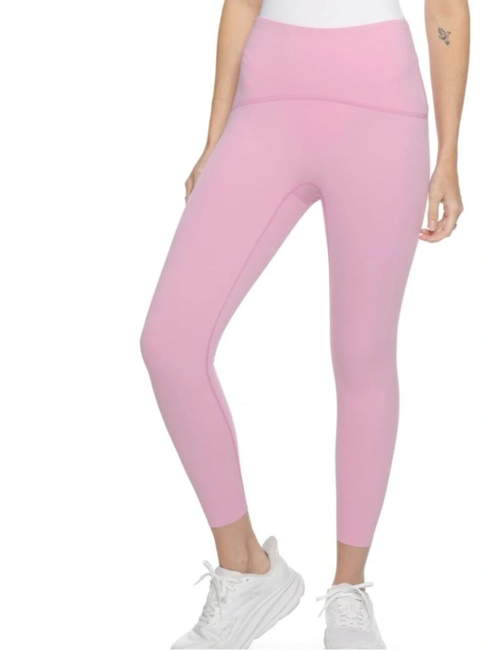 NWT Spanx Booty Boost 7/8 Leggings in Pink Size XL